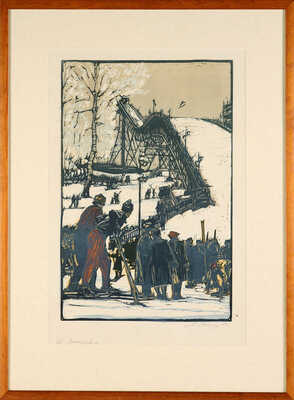 Ройтер Михаил Григорьевич. Выходной день на Ленинских горах 